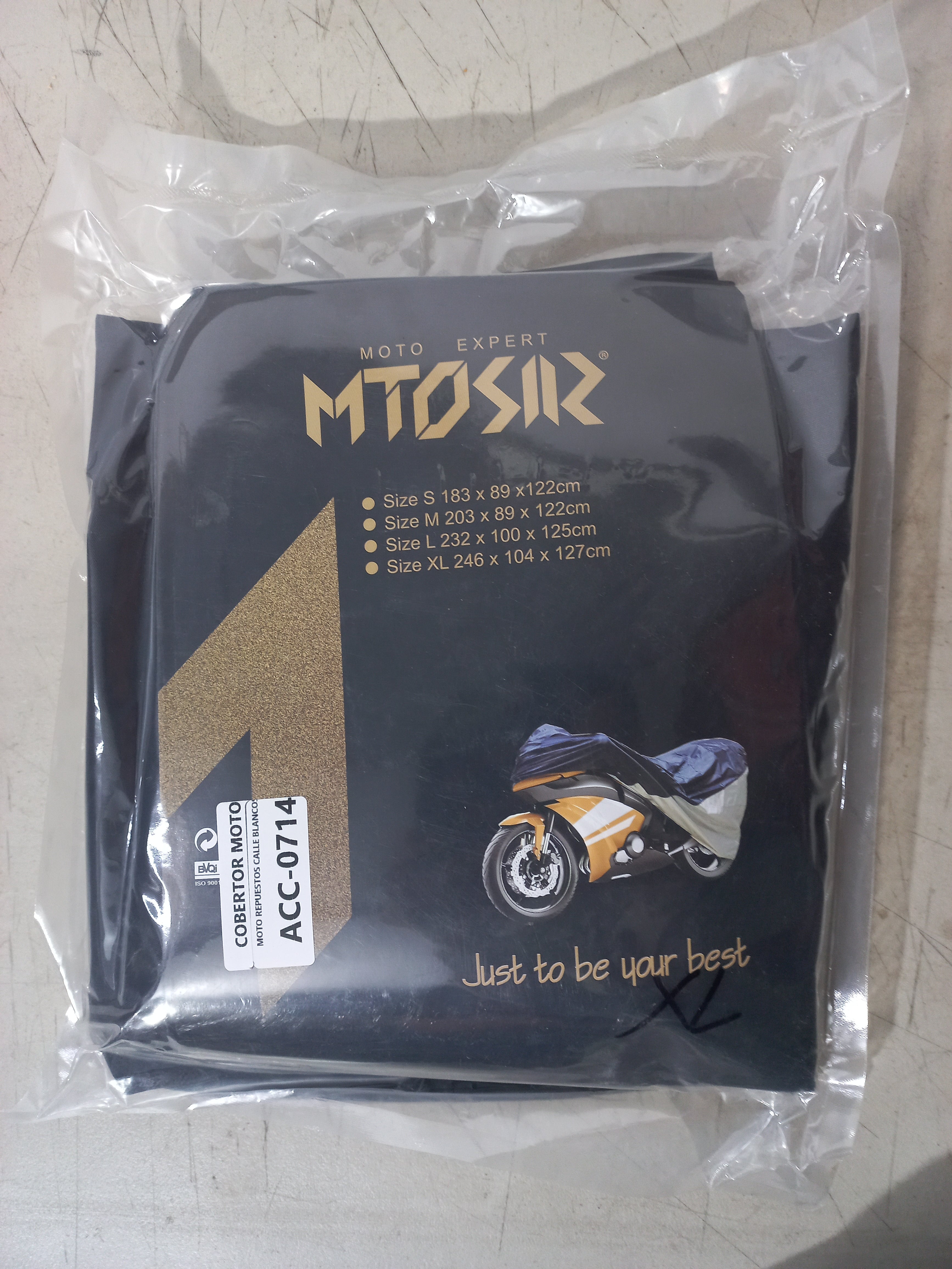 Cobertor Motosir Impermeable para Motocicleta