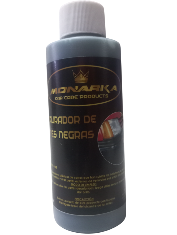 Restaurador de Partes Negras Monarka 120ml