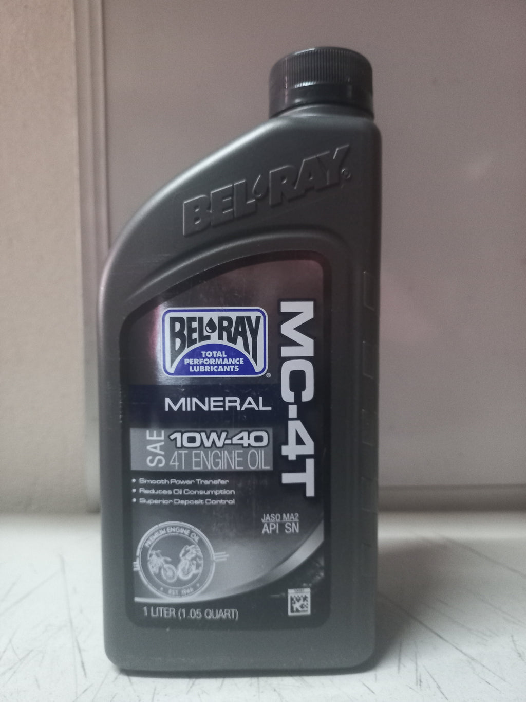 Aceite Bel Ray 10w40 MC-4T Mineral