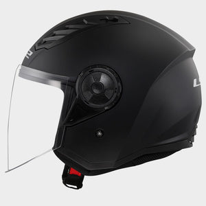 Casco Abierto LS2 OF616 Airflow II Solid Negro Mate