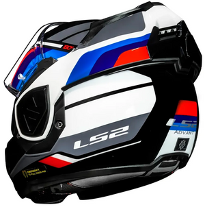 Casco LS2 FF906 Advant KPA Sport Blanco/Rojo/Azul Brillante