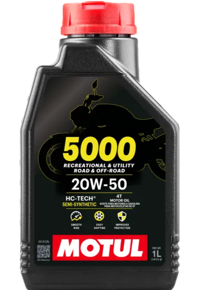 Aceite 20w50 Motul 5000 Semi Sintetico