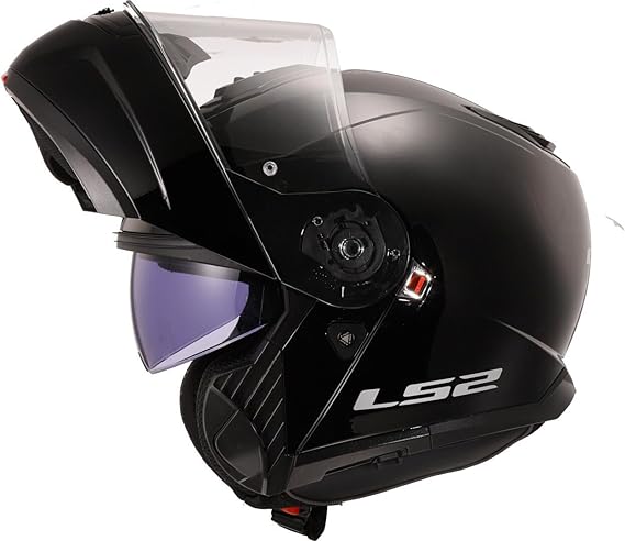 Casco LS2 FF908 Strobe II Solid Negro Brillante