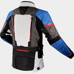 Jacket de Proteccion LS2 Norway Blanco/Gris/Azul