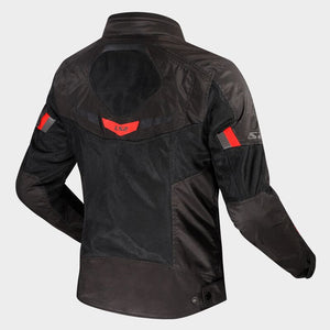 Jacket de Protección LS2 Garda Air Dama Negro/Rojo