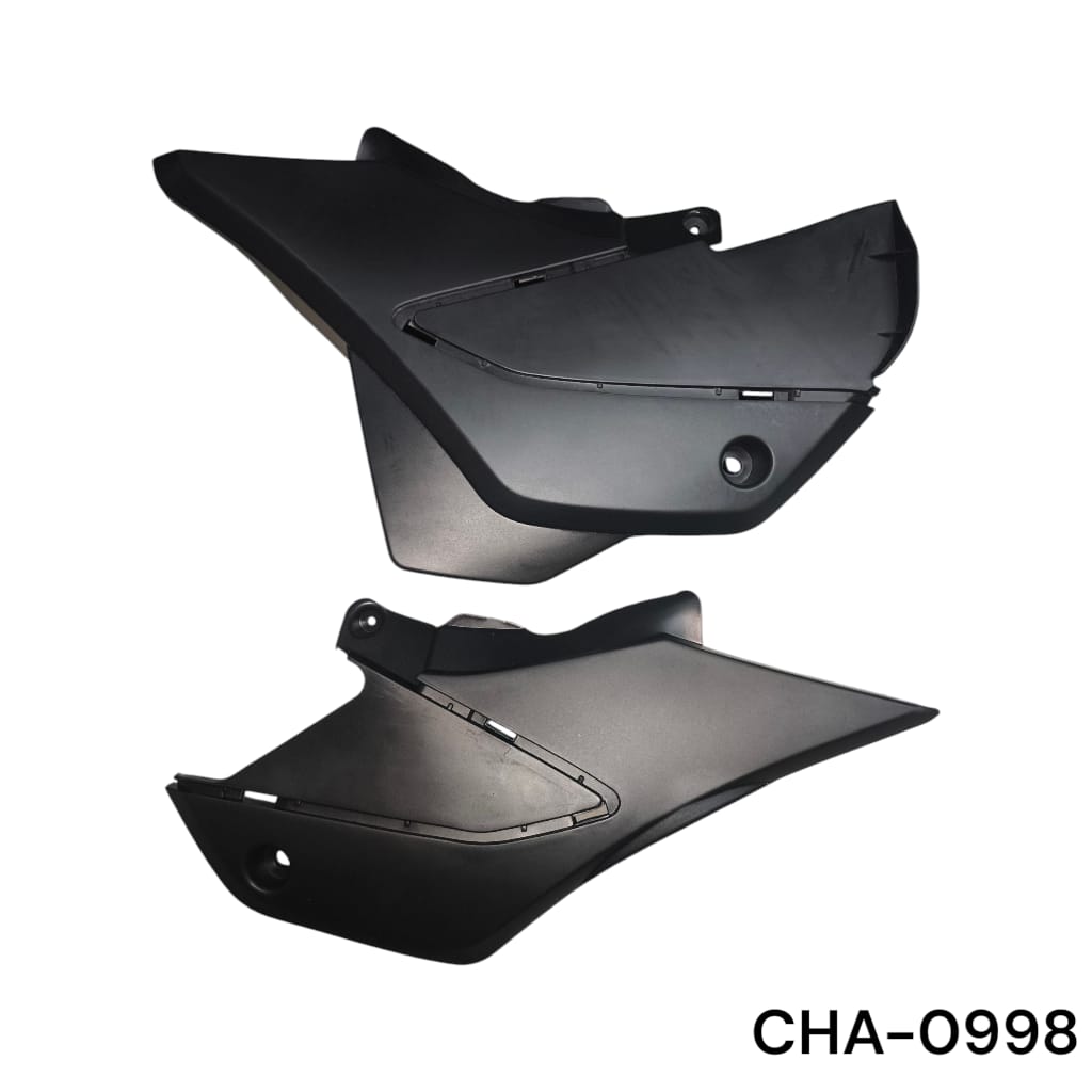 TAPAS LATERALES (FALDA) XR150/LX200/HERCULES3/NXR NEGRA GW