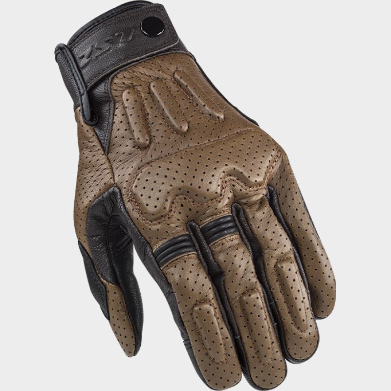 Guantes LS2 Rust Vintage Marron Cuero