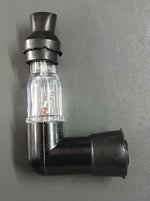 CHUPON DE BUJIA 90 GRADOS CON LUZ