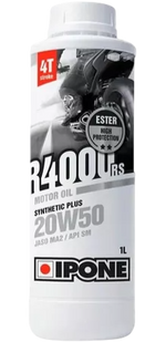 ACEITE 20W50 IPONE R4000 SEMI SINTéTICO PLUS 1L