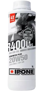 Aceite 20w50 Ipone R4000 Semi Sintético Plus 1L