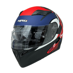 Casco Modular HRO 3400DV Driver Negro/Rojo/Azul Mate