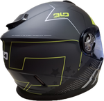 Casco BLD M65 Emporio Negro/Gris/Amarillo