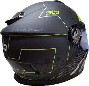 Casco BLD M65 Emporio Negro/Gris/Amarillo