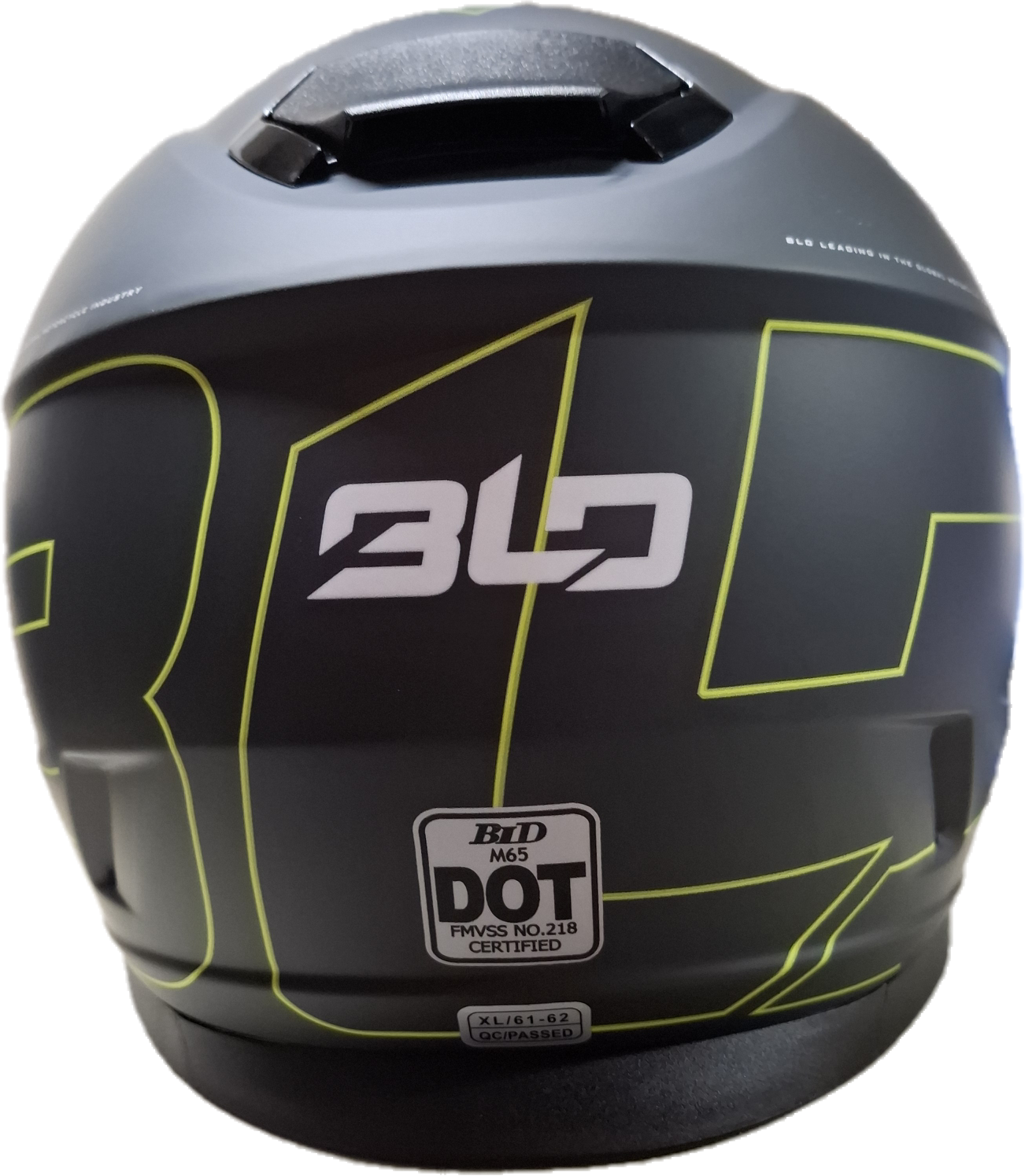 Casco BLD M65 Emporio Negro/Gris/Amarillo