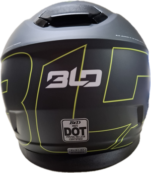 Casco BLD M65 Emporio Negro/Gris/Amarillo