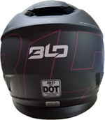 Casco BLD M65 Emporio Negro/Gris/Rosa Mate