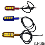 DIRECCIONALES LUZ LED AMBAR ALUMINIO COLORES PAR