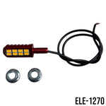 DIRECCIONALES LUZ LED AMBAR ALUMINIO COLORES PAR