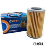 FILTRO DE ACEITE (HF-155) NS200/DUKE200/250/390/SVARTPILEN250/401/VITPILEN401 C/ORING BOST