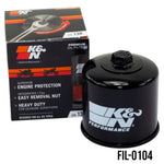 FILTRO DE ACEITE (KN-138) INTRUDER800/1400/V-STROM800/KAWASAKI KLV1000 K&N