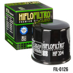 FILTRO DE ACEITE HF-204 HONDA/KAWASAKI/YAMAHA (65x64) HIFLO