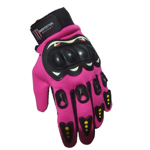 Guantes Monster Con Proteccion Rosados