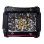 HALOGENO RECTANGULAR 12 LED BICOLOR UNIDAD