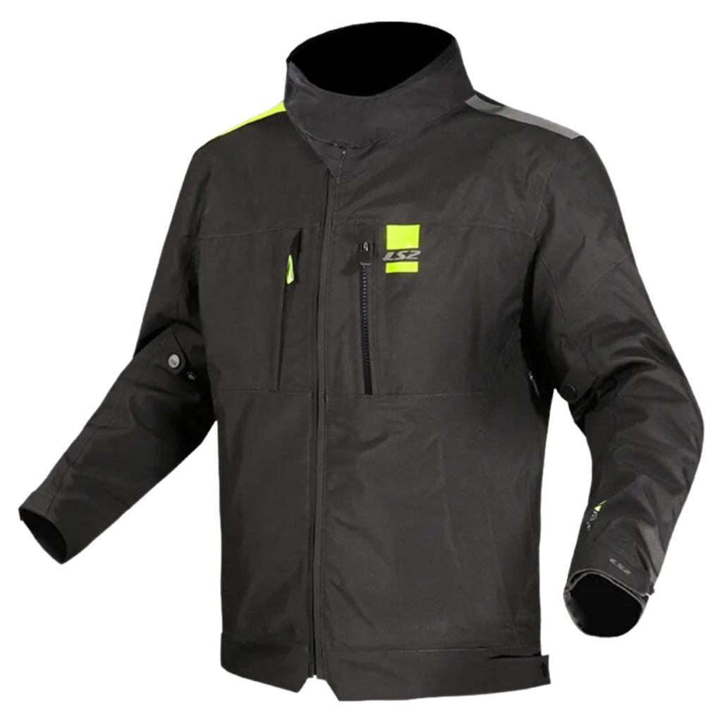Jacket de Protección LS2 Titanium Yellow