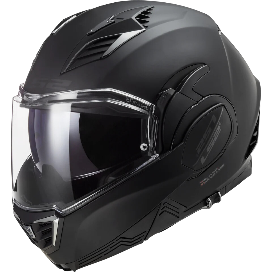 Casco LS2 Valiant ll Negro Mate