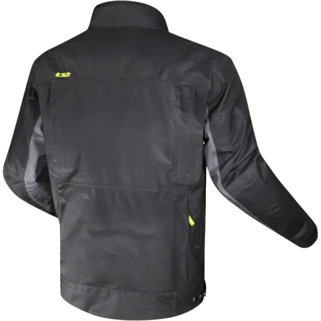 Jacket de Protección LS2 Titanium Yellow