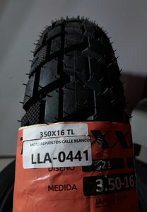 Llanta 350x16 Traxxion Tubular