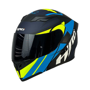 Casco Modular HRO 3400 EVO Proufet Negro/Azul/Amarillo