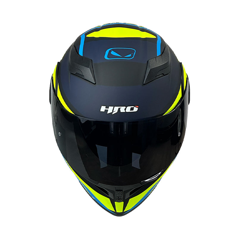 Casco Modular HRO 3400 EVO Proufet Negro/Azul/Amarillo