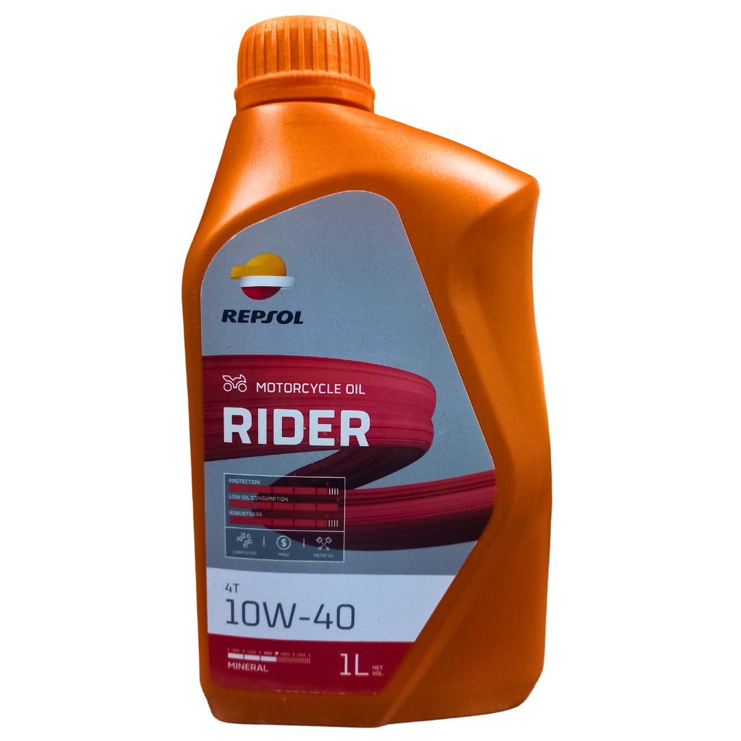 Aceite 10w40 Repsol Rider Mineral 1L