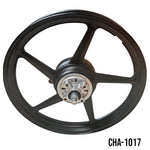 ARO TRASERO CGL125/YBR125 5 ASPAS COMPLETO (C/PORTAFIBRAS Y P/PINON)