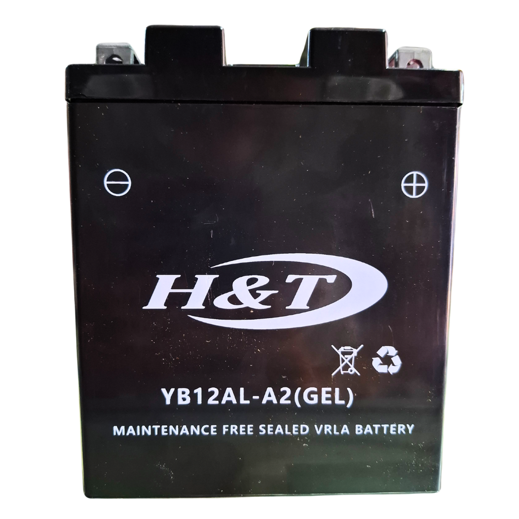 Batería YB12AL-A2 12AH (-/+) 13x16x8.5 H&T