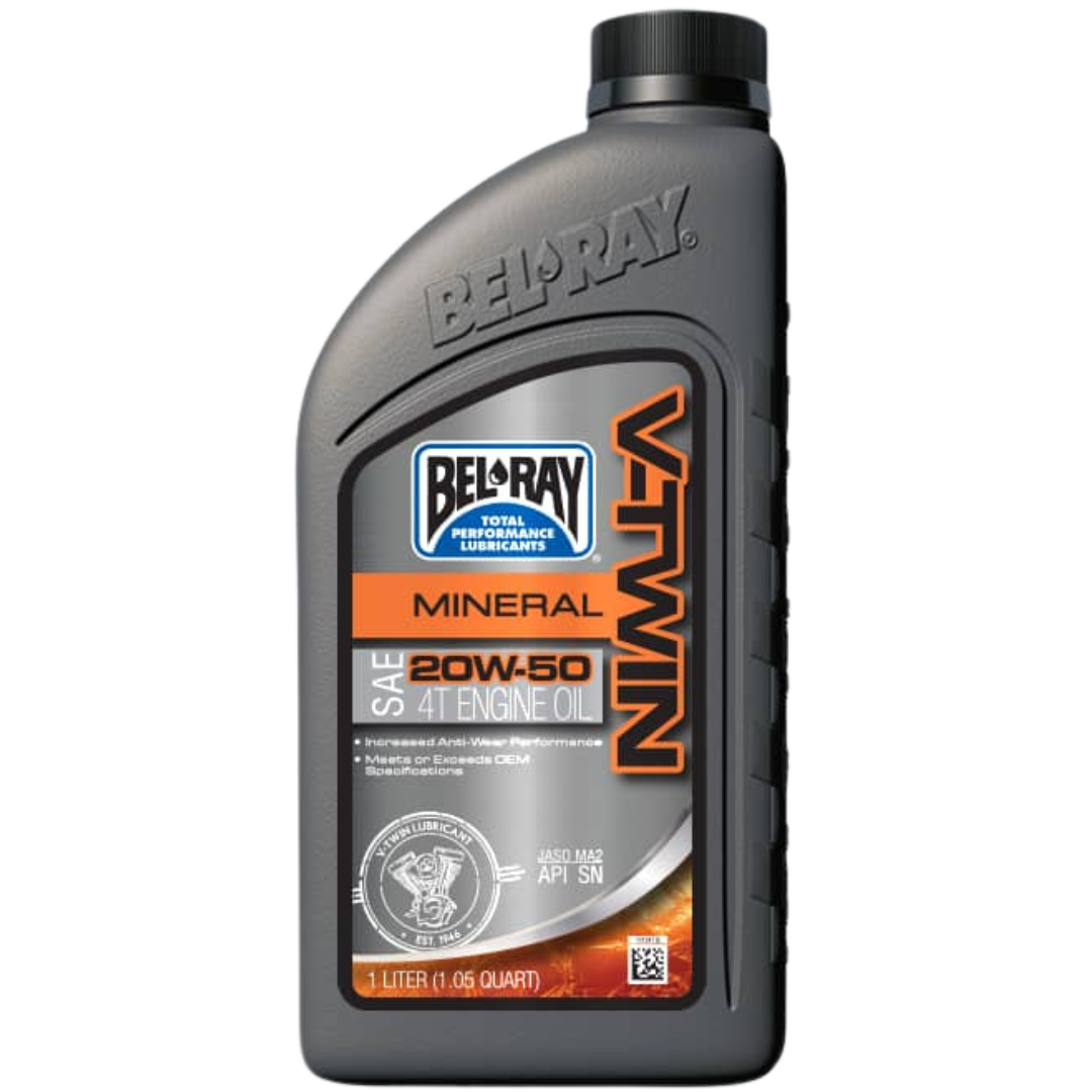 ACEITE 20W50 BEL RAY V-TWIN 4T MINERAL 1L