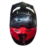 Casco BLD 163 Starhawk Negro/Blanco/Rojo Brillante