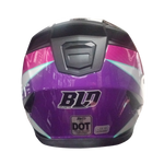 Casco BLD 163 Starhawk Negro/Blanco/Rosa Brillante