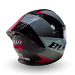 Casco Modular BLD 166 Elixor Gris/Rosa Brillante