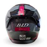 Casco Modular BLD 166 Elixor Gris/Rosa Brillante