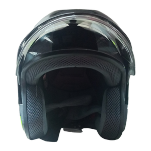 Casco BLD 203 Fifking Negro/Naranja Brillante