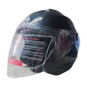 Casco Abierto BLD 705 Solid Negro Brillante