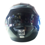 Casco Abierto BLD 705 Solid Negro Brillante