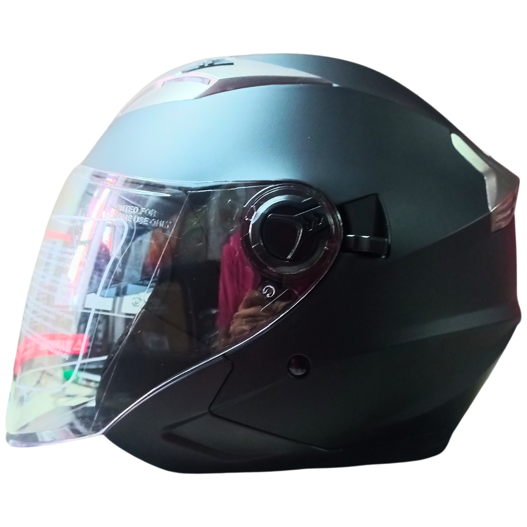 Casco Abierto BLD 708 Solid Negro Mate