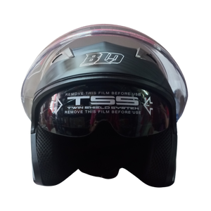 Casco Abierto BLD 708 Solid Negro Mate