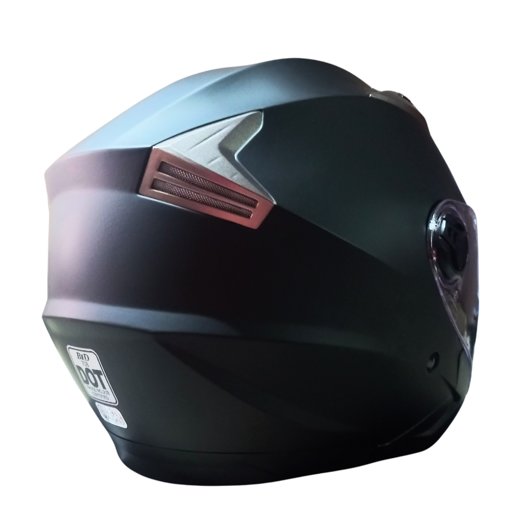 Casco Abierto BLD 708 Solid Negro Mate