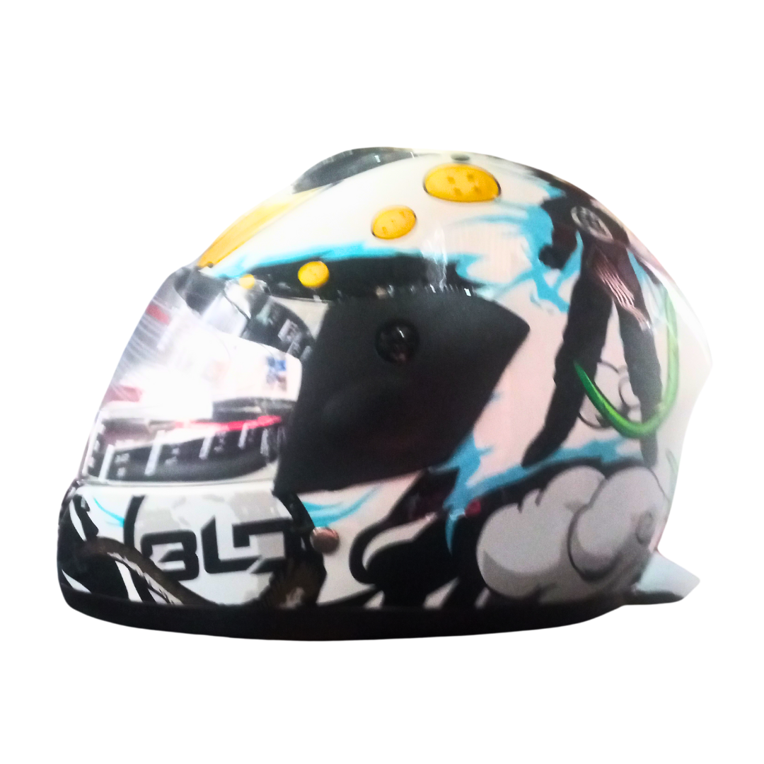 Casco BLD 801 Saya Blanco Brillante