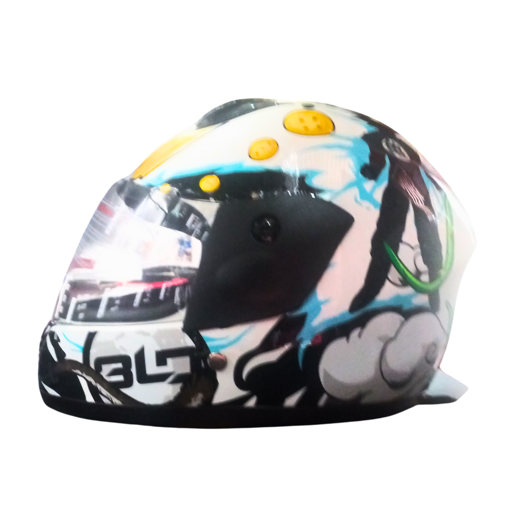 Casco BLD 801 Saya Blanco Brillante