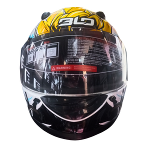 Casco BLD 801 Saya Blanco Brillante